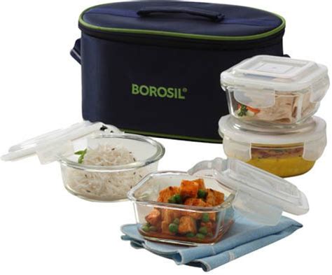 borosil stainless steel lunch box|borosilicate glass lunch box.